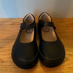 Little Love Bug Black Shoes